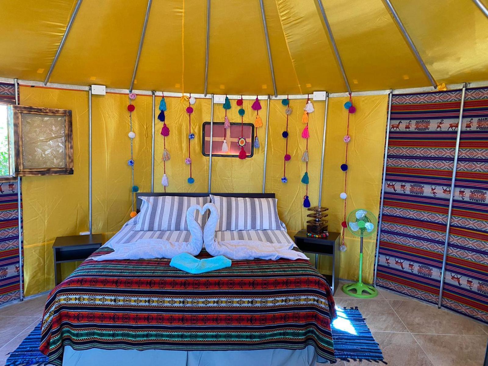 ホテル Altos De Quitor, Glamping サン・ペドロ・デ・アタカマ エクステリア 写真