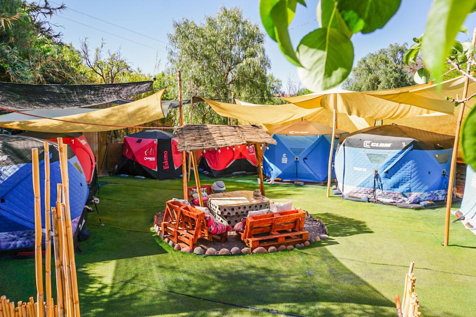 ホテル Altos De Quitor, Glamping サン・ペドロ・デ・アタカマ エクステリア 写真