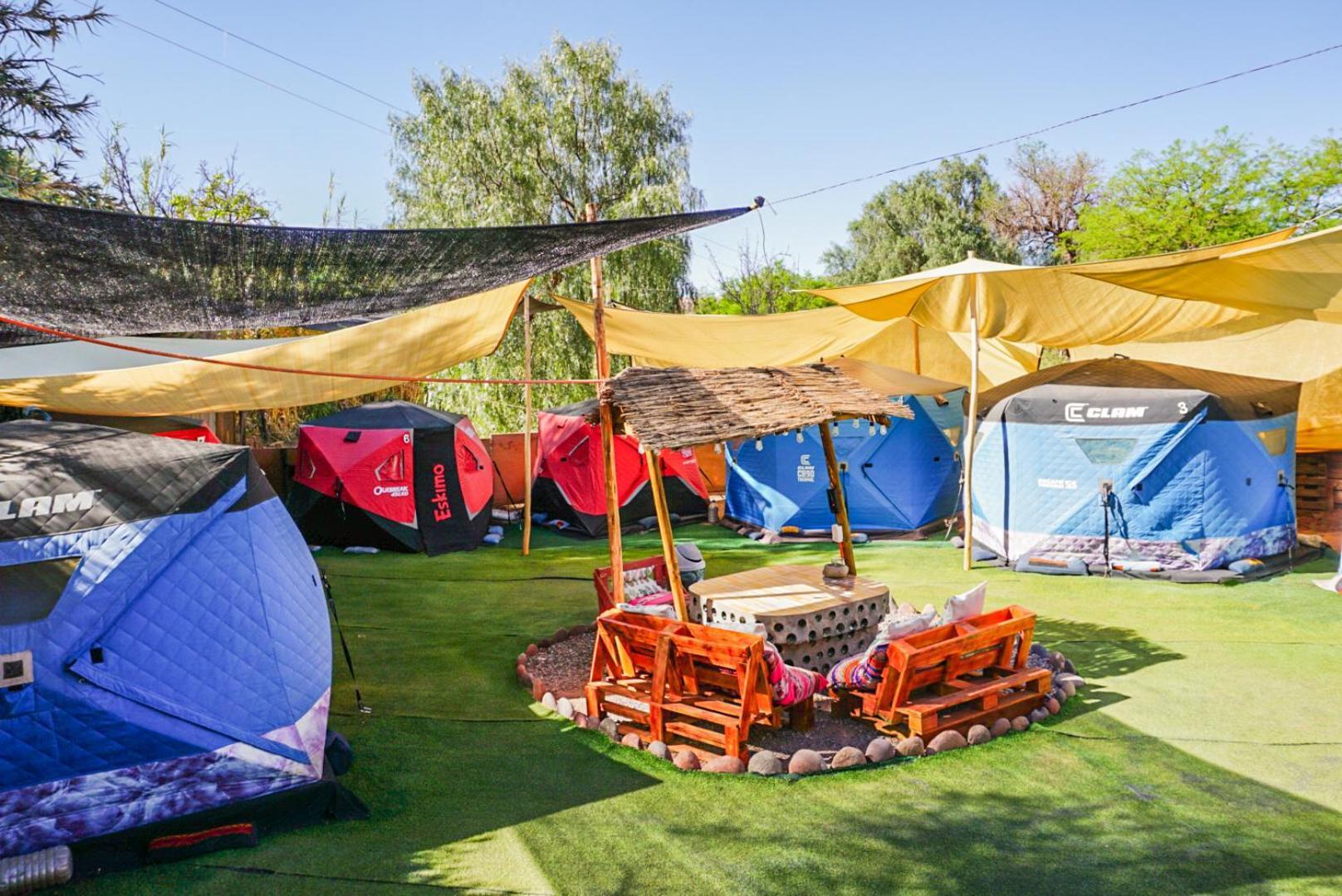 ホテル Altos De Quitor, Glamping サン・ペドロ・デ・アタカマ エクステリア 写真