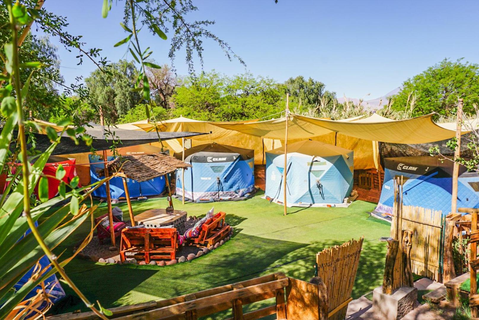 ホテル Altos De Quitor, Glamping サン・ペドロ・デ・アタカマ エクステリア 写真