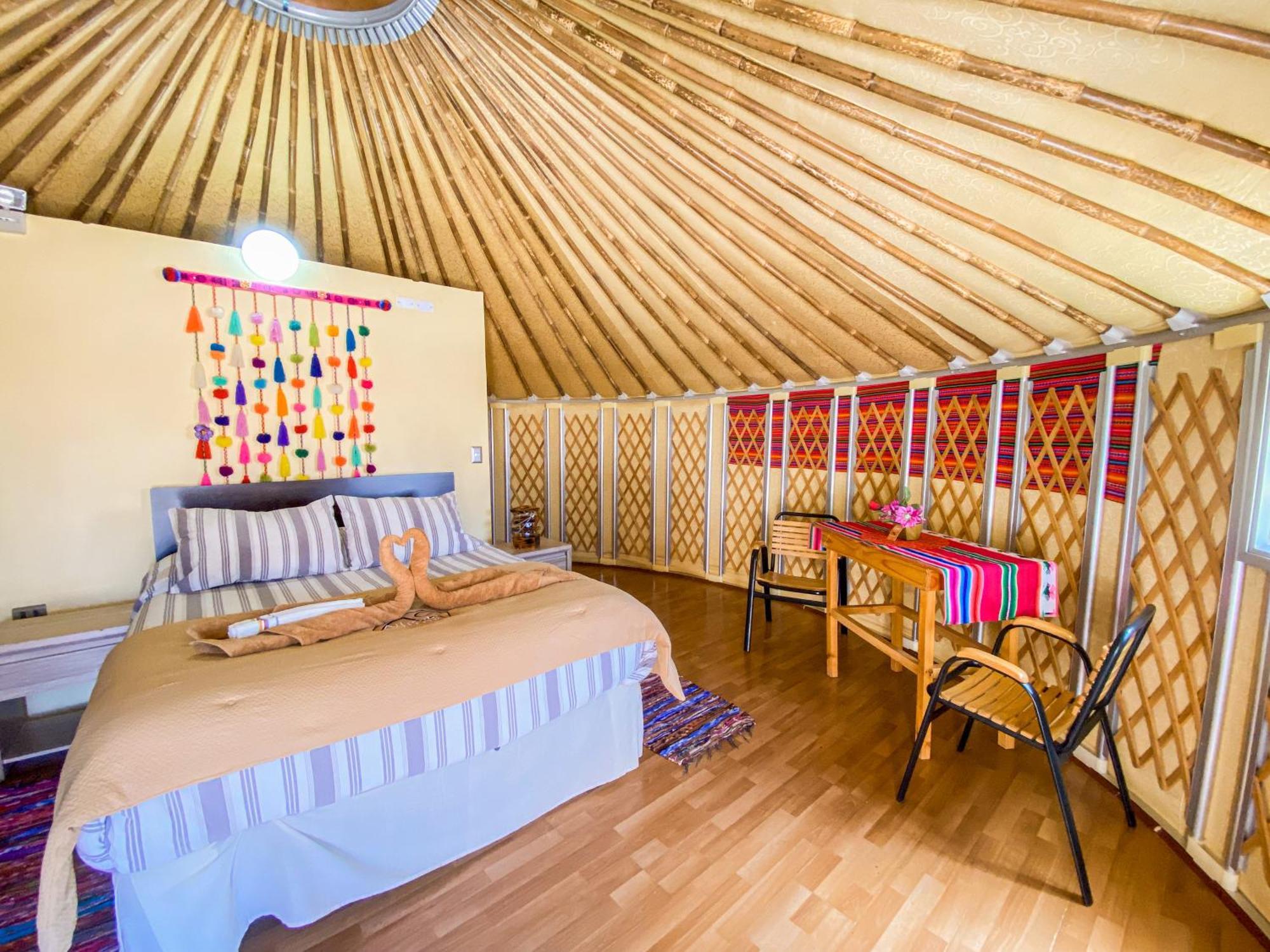 ホテル Altos De Quitor, Glamping サン・ペドロ・デ・アタカマ エクステリア 写真