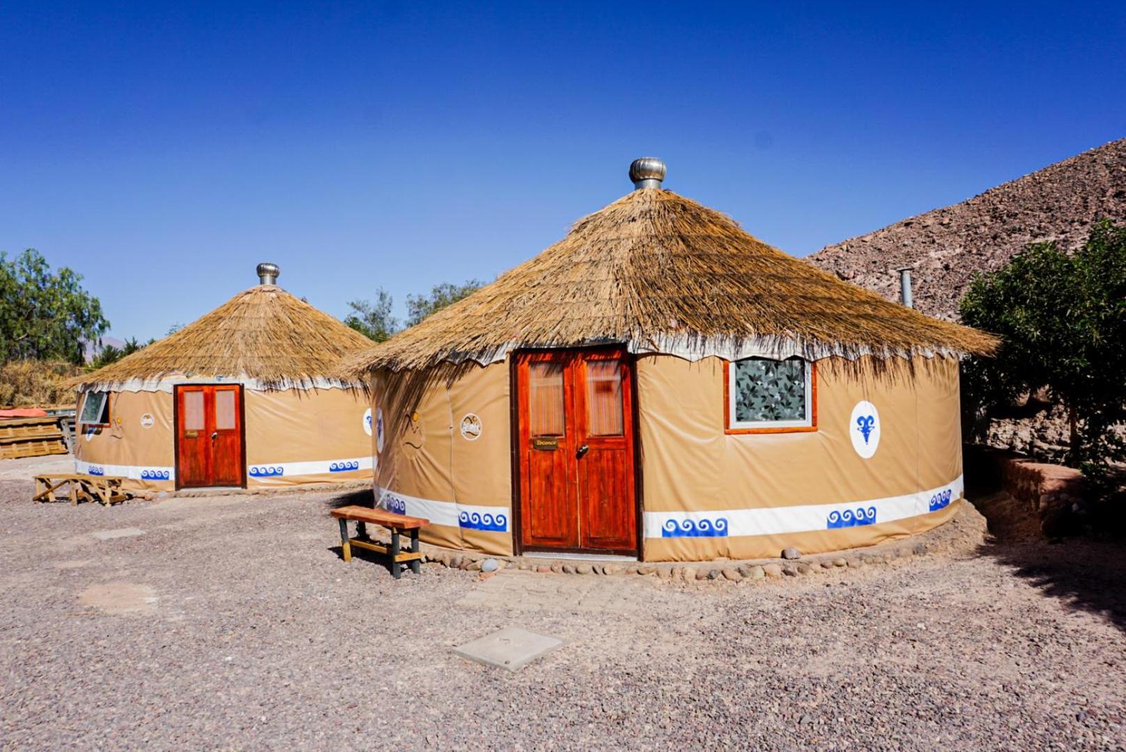 ホテル Altos De Quitor, Glamping サン・ペドロ・デ・アタカマ エクステリア 写真