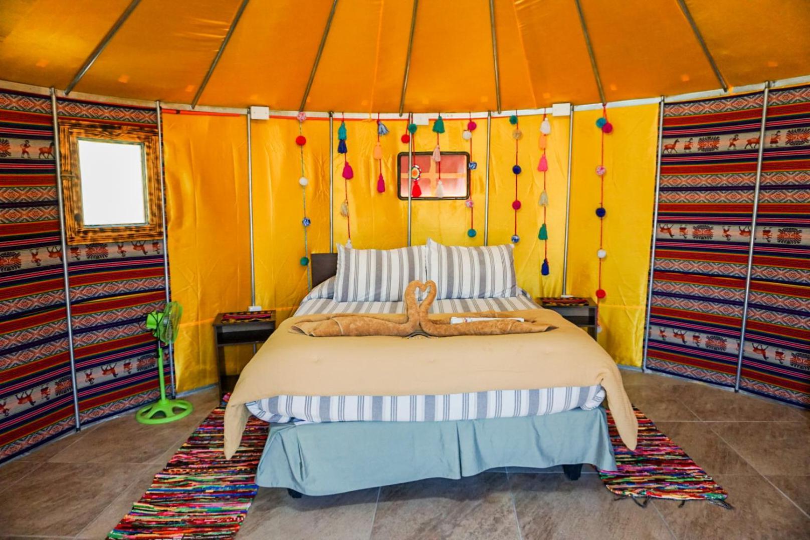 ホテル Altos De Quitor, Glamping サン・ペドロ・デ・アタカマ エクステリア 写真