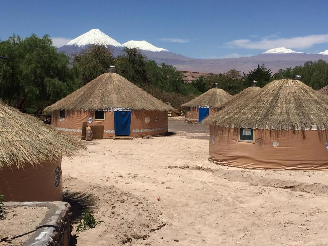 ホテル Altos De Quitor, Glamping サン・ペドロ・デ・アタカマ エクステリア 写真